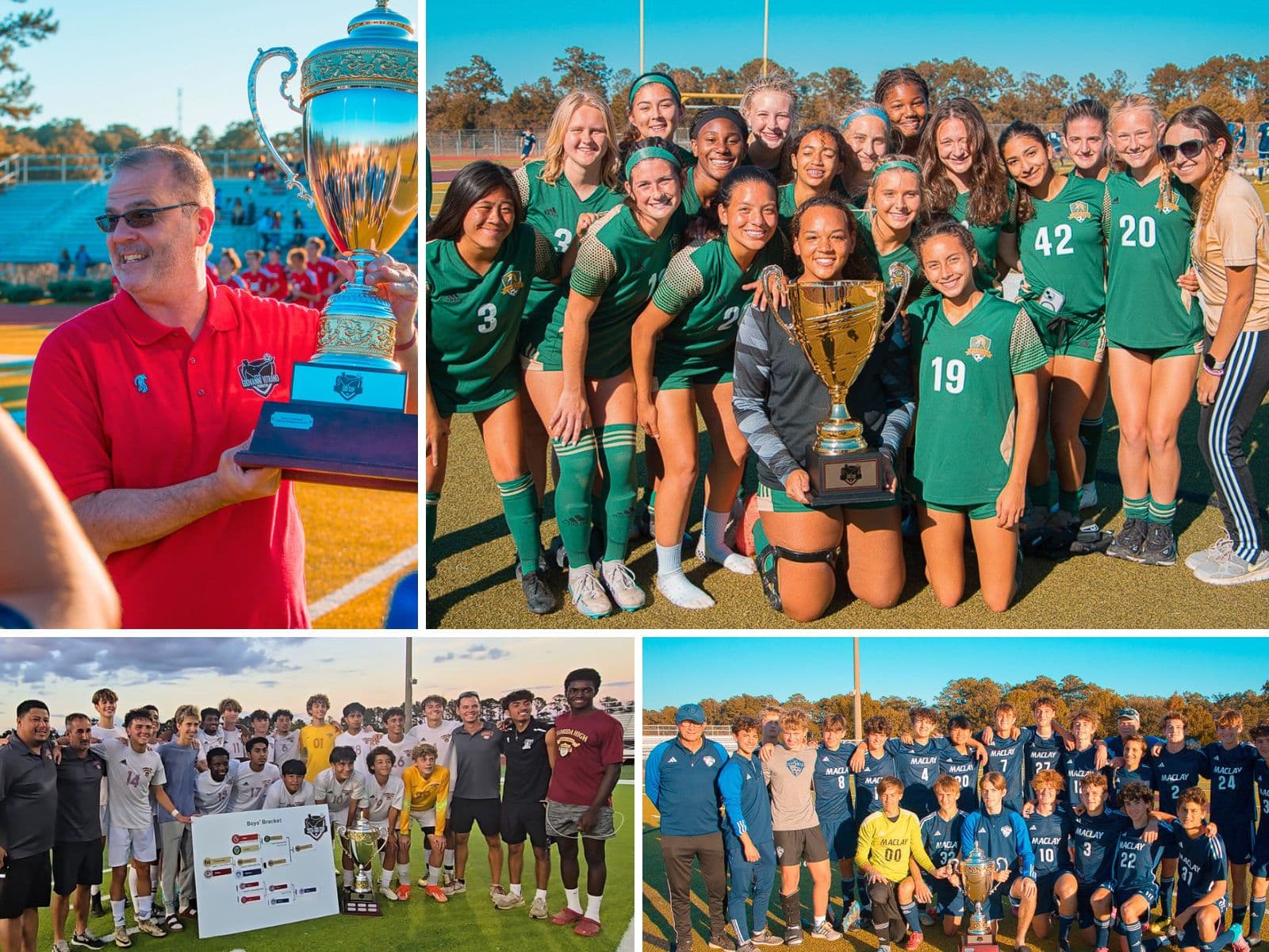 Gio Cup players competing on the field