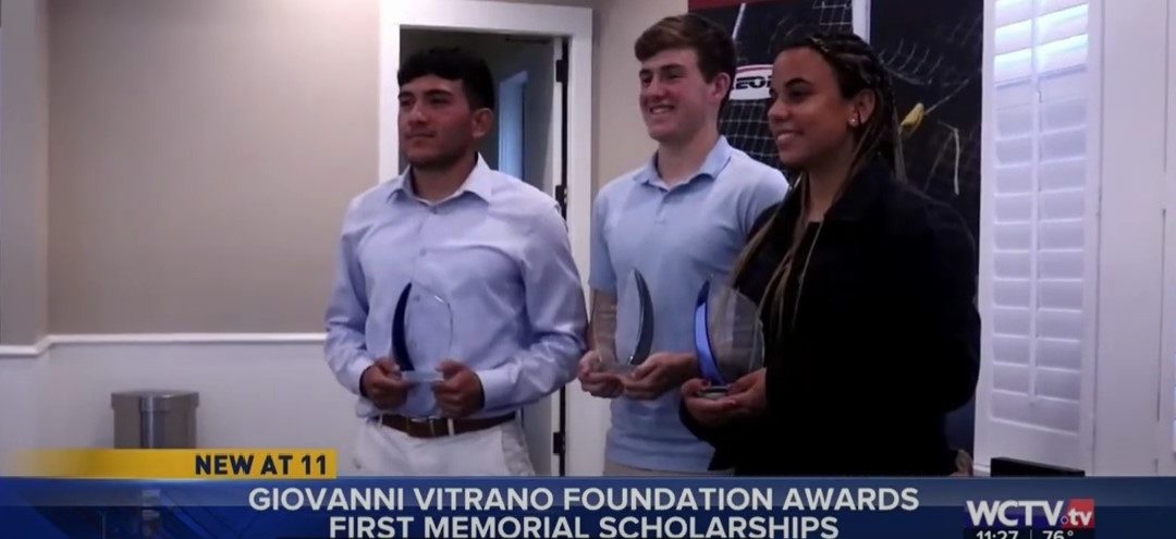 WCTV Covers Inaugural Giovanni Vitrano Memorial Scholarship Awards Banquet