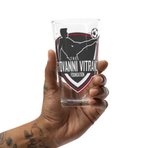 Giovanni Vitrano Foundation Shaker pint glass
